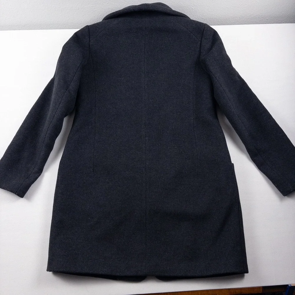 Wilfred‎ Aritzia Cocoon Coat Women Medium Gray Wool Cashmere Pea Coat Italian